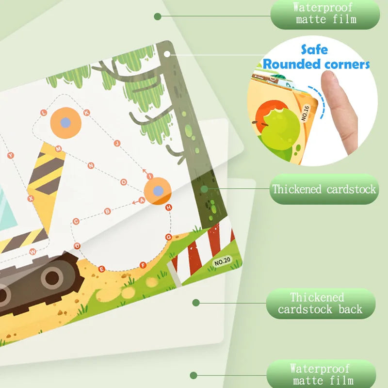 Livre pour apprendre à tracer